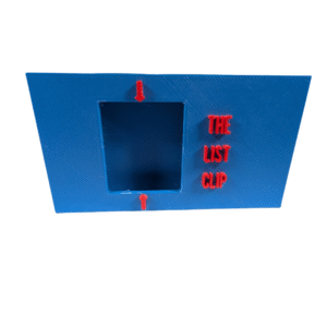 List Clip Top View